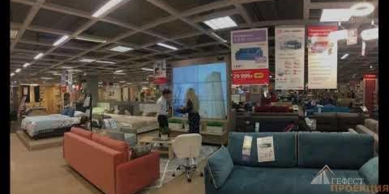 Открыли VR DEMO SHOWROOM в HOFF