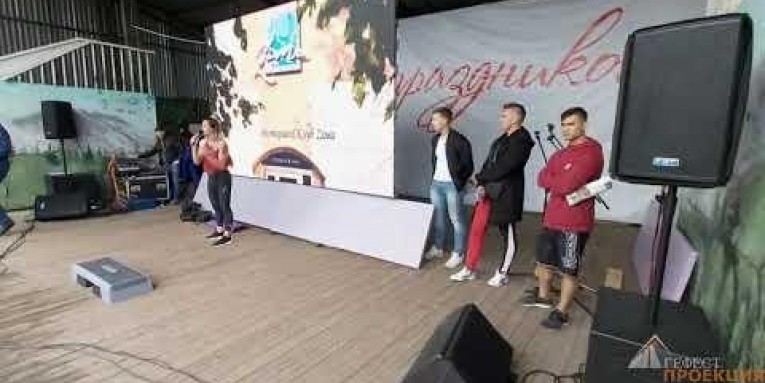 Аренда светодиодного уличного экрана на Семейный фитнес фестиваль