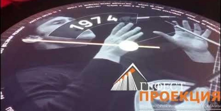 Комплексное оснащение гологарафией, интерактивном, проекцией дома музей Высоцкого.