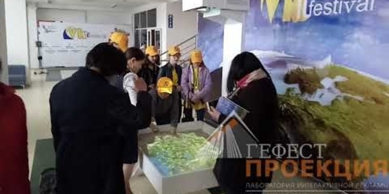 Компания Гефест Проекция представила интерактивное оборудование на на 6-ом ежегодном областном IT-фестивале